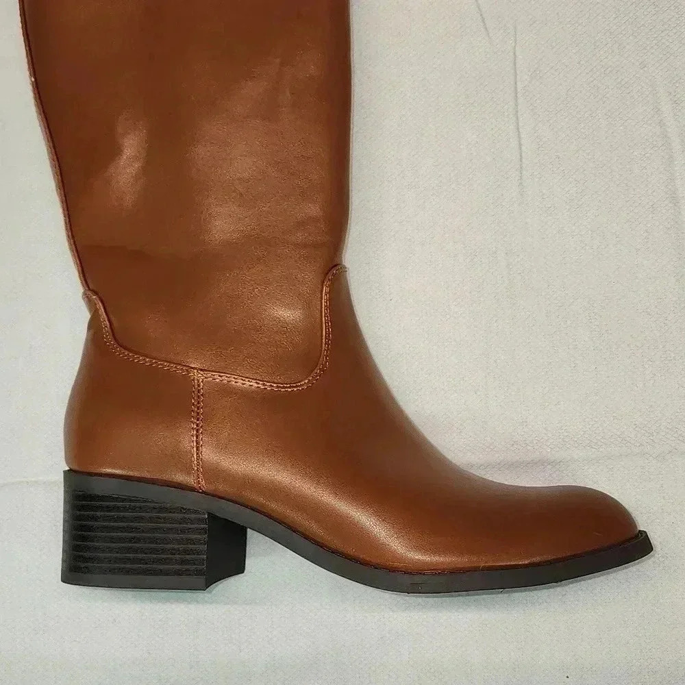 Tommy Hilfiger Dezy knee high boot women size 6 M brown nwob - Picture 2 of 10